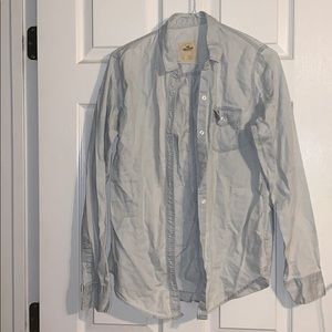 Hollister denim shirt